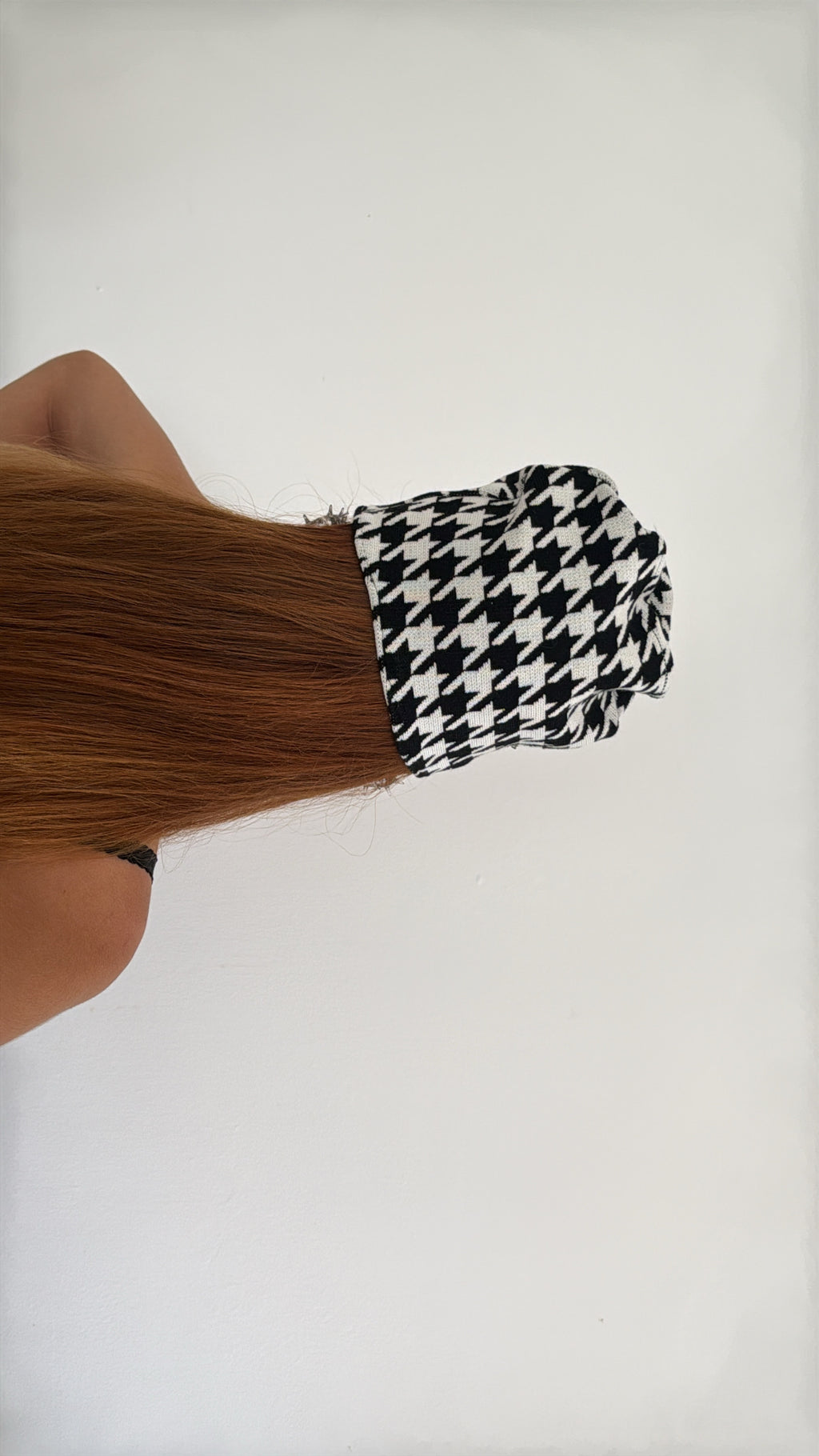 houndstooth beanie