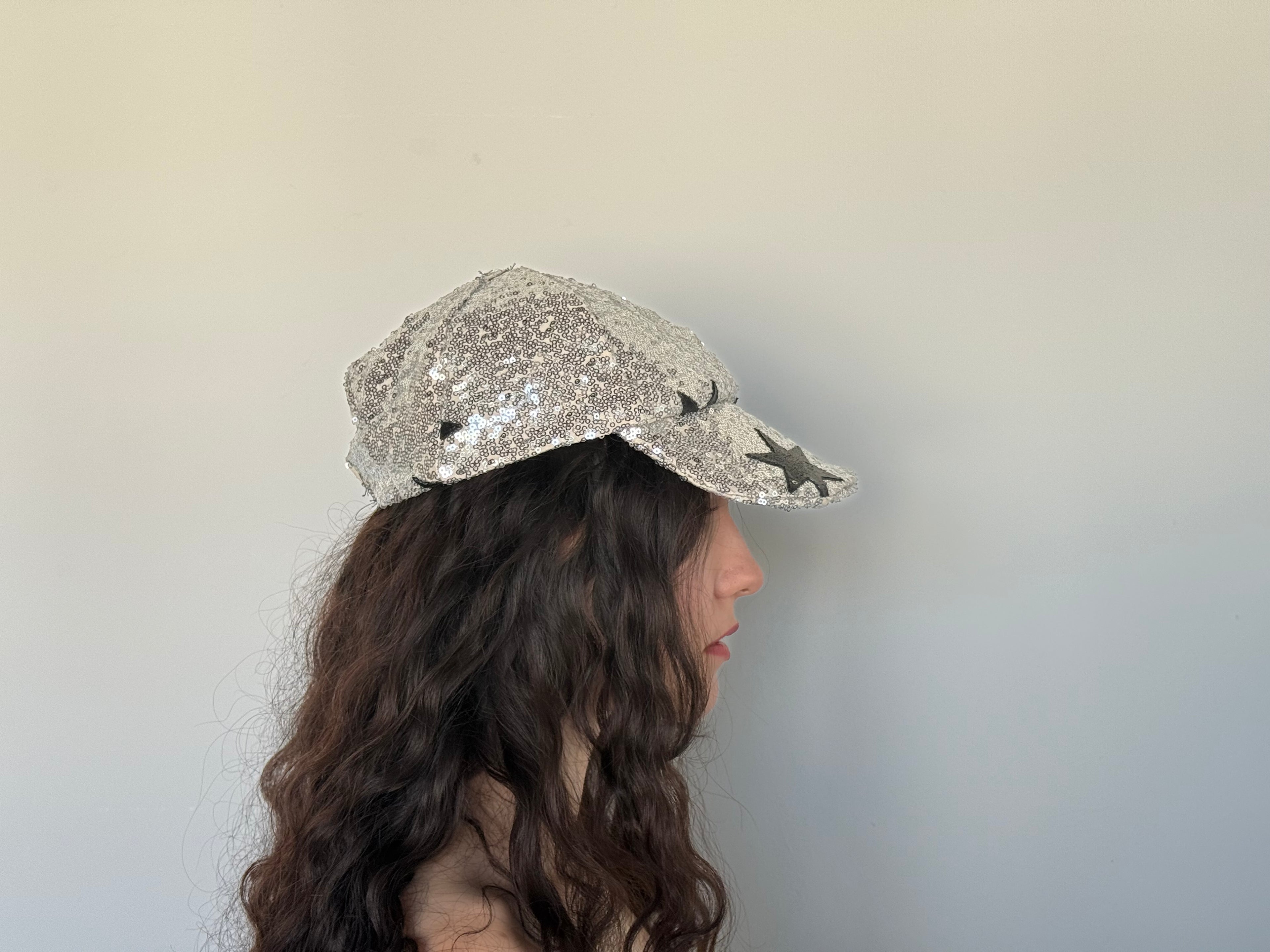 sequins star hat