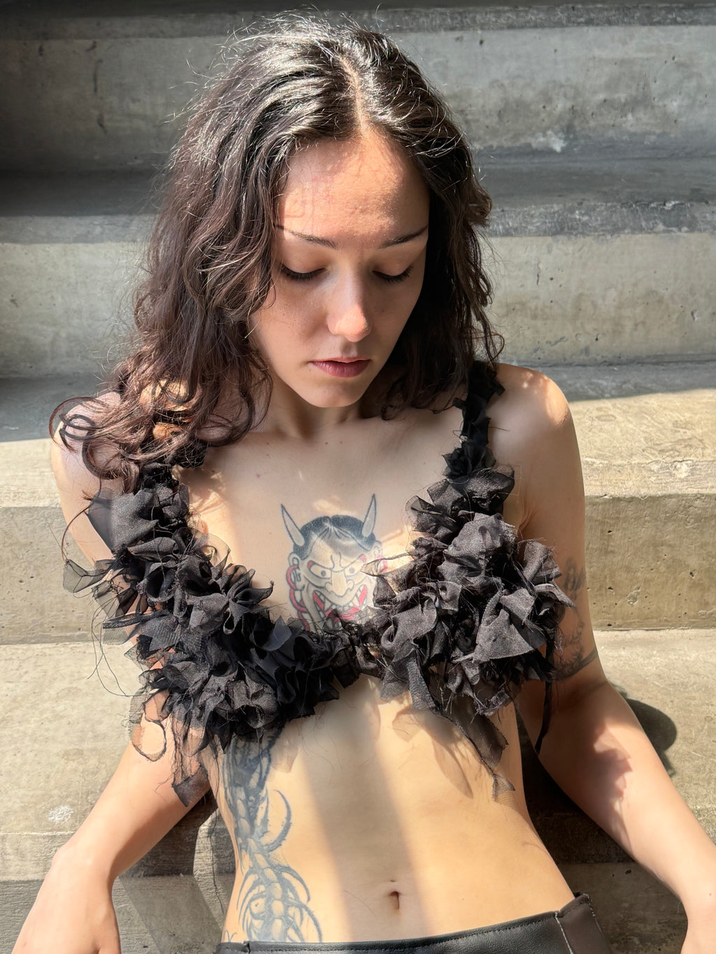 Ruffle bralette